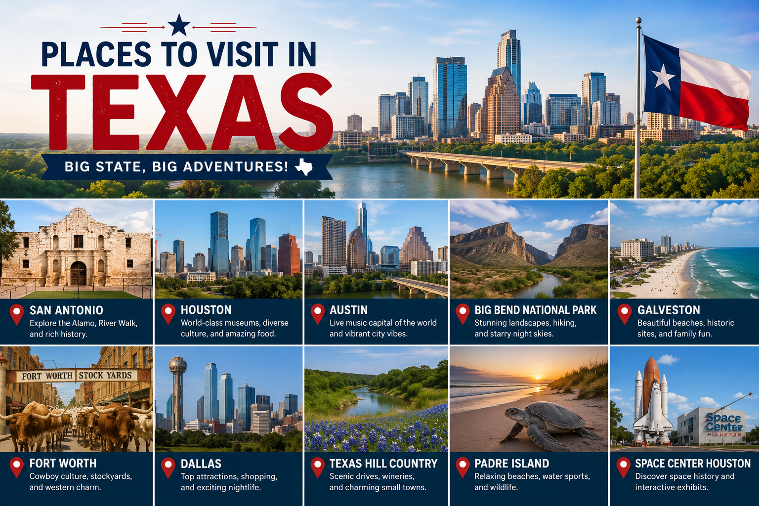 Places to Visit in Texas