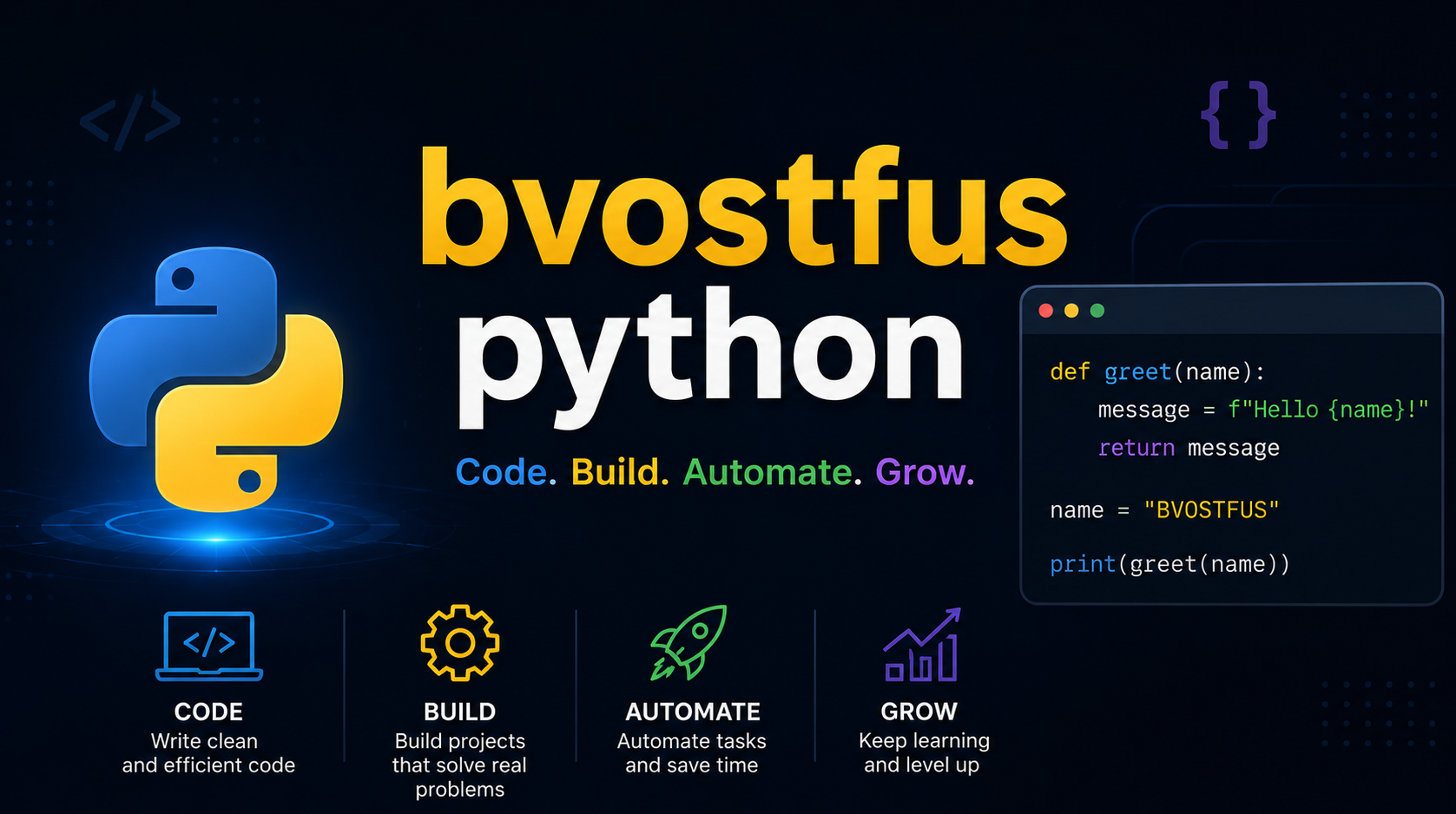 Bvostfus Python: A Practical Guide to Smarter Python Development