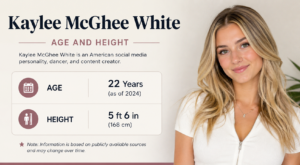 Kaylee McGhee White Age and Height