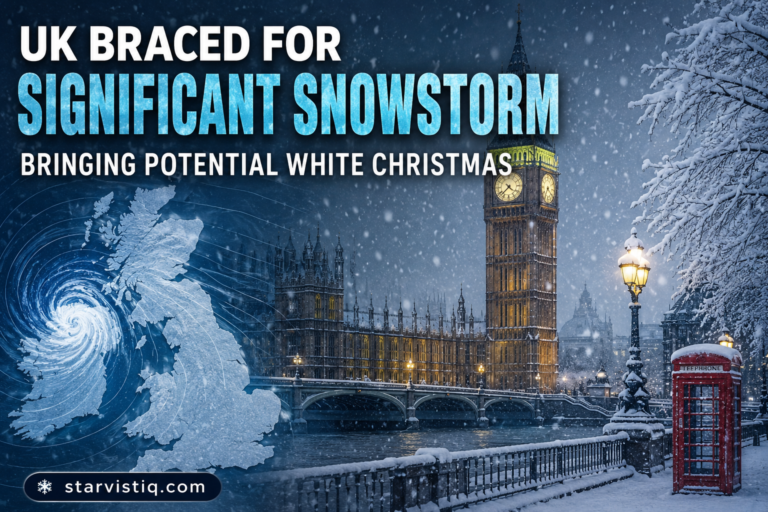 UK Braced for Significant Snowstorm Bringing Potential White Christmas